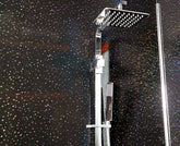 BLACK SPARKLE – Gloss Shower Wall 2400x1000x10mm